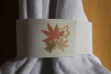 Autumn Leaves Napkin Ring