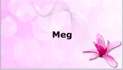 Pink Orchid Place Card